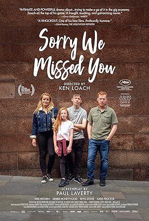 movie poster for SORRY WE MISSED YOU