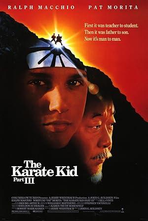 movie poster for THE KARATE KID PART III