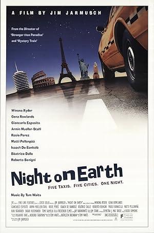 movie poster for NIGHT ON EARTH
