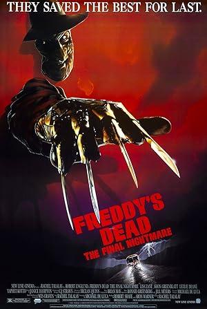 movie poster for FREDDY'S DEAD - THE FINAL NIGHTMARE