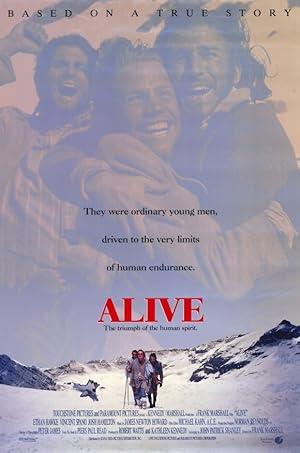 movie poster for ALIVE