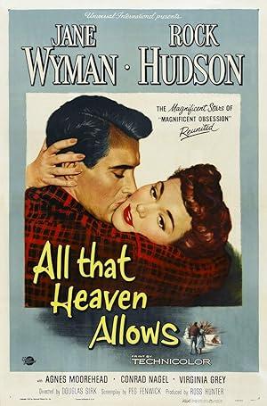movie poster for ALL THAT HEAVEN ALLOWS
