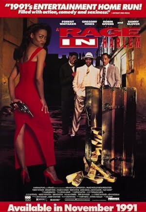 movie poster for A RAGE IN HARLEM