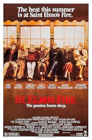 movie poster for ST ELMO'S FIRE