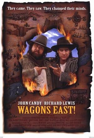 movie poster for WAGONS EAST