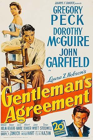 movie poster for GENTLEMAN'S AGREEMENT