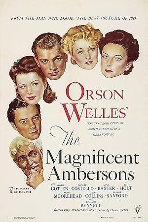 movie poster for THE MAGNIFICENT AMBERSONS