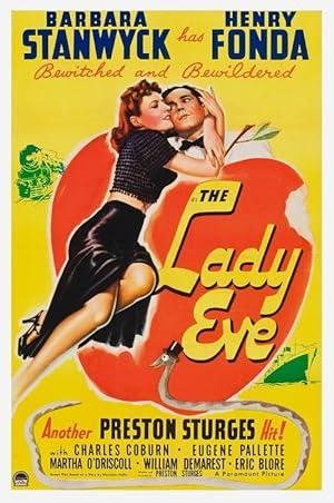 movie poster for THE LADY EVE