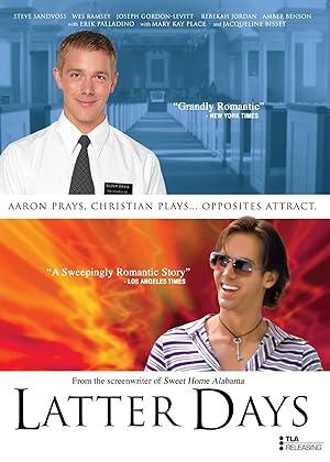 movie poster for LATTER DAYS