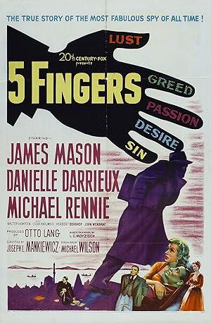 movie poster for 5 FINGERS