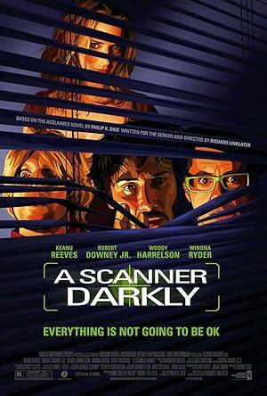 movie poster for A SCANNER DARKLY