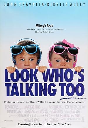 movie poster for LOOK WHO'S TALKING TOO