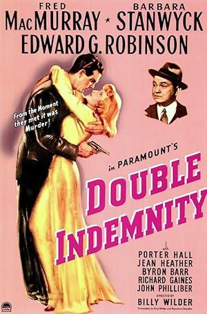 movie poster for DOUBLE INDEMNITY