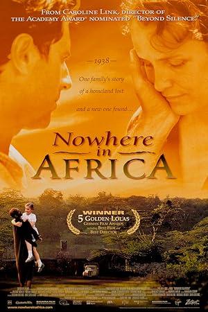 movie poster for NOWHERE IN AFRICA