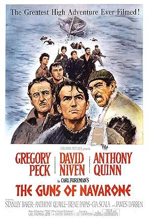 movie poster for THE GUNS OF NAVARONE