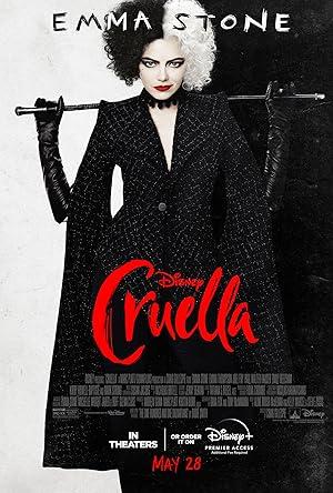 movie poster for CRUELLA