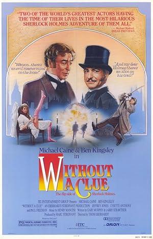 movie poster for WITHOUT A CLUE
