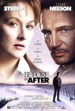 movie poster for BEFORE AND AFTER