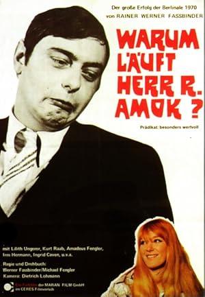 movie poster for WHY DOES HERR R. RUN AMOK?