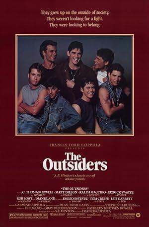 movie poster for THE OUTSIDERS