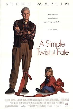 movie poster for A SIMPLE TWIST OF FATE