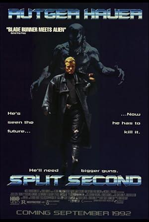 movie poster for SPLIT SECOND