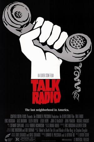 movie poster for TALK RADIO