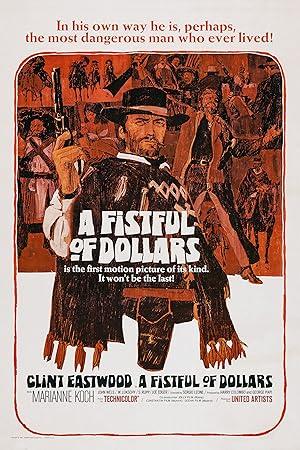 movie poster for A FISTFUL OF DOLLARS