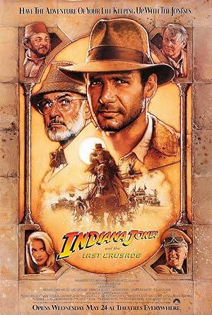 movie poster for INDIANA JONES AND THE LAST CRUSADE