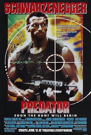 movie poster for PREDATOR