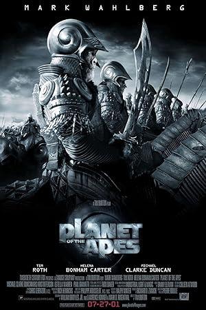 movie poster for PLANET OF THE APES (2001)