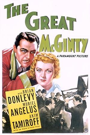 movie poster for THE GREAT MCGINTY