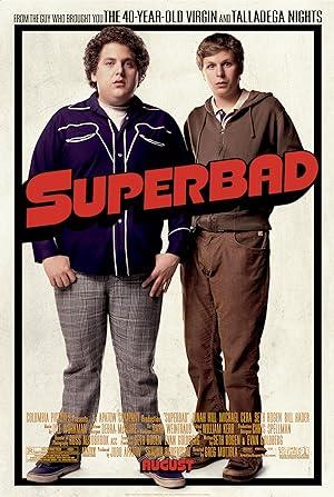movie poster for SUPERBAD