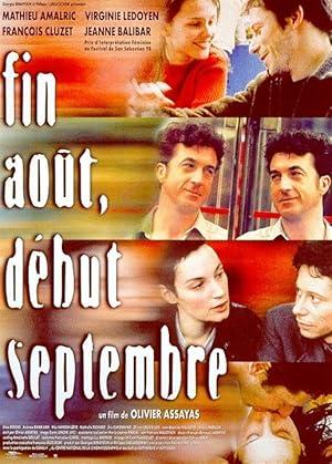 movie poster for LATE AUGUST EARLY SEPTEMBER