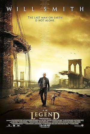 movie poster for I AM LEGEND