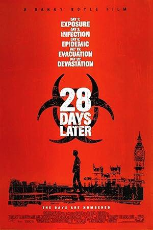 movie poster for 28 DAYS LATER