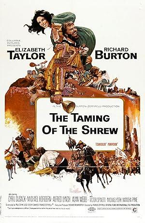 movie poster for THE TAMING OF THE SHREW (TAYLOR AND BURTON)