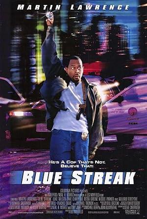 movie poster for BLUE STREAK