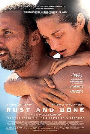 movie poster for RUST AND BONE