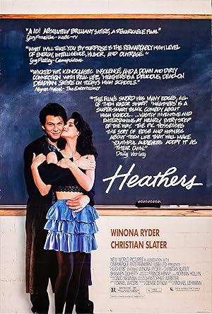 movie poster for HEATHERS