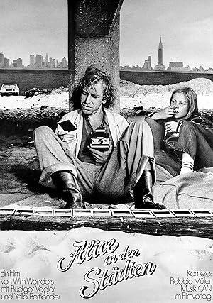 movie poster for ALICE IN THE CITIES