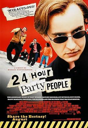 movie poster for 24 HOUR PARTY PEOPLE