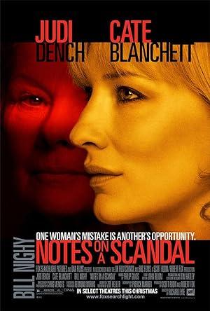 movie poster for NOTES ON A SCANDAL