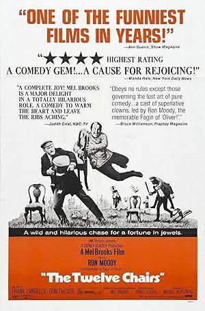 movie poster for THE TWELVE CHAIRS