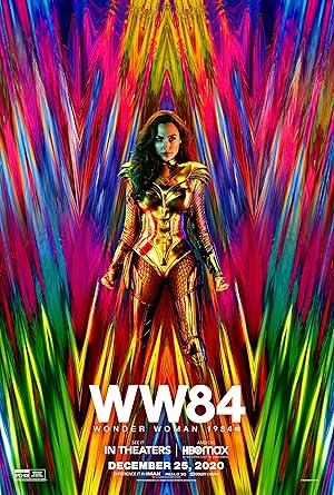 movie poster for WONDER WOMAN 1984