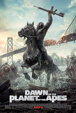 movie poster for DAWN OF THE PLANET OF THE APES