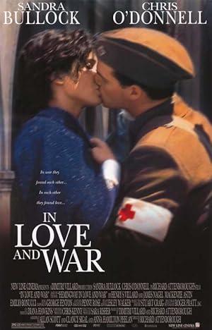 movie poster for IN LOVE AND WAR