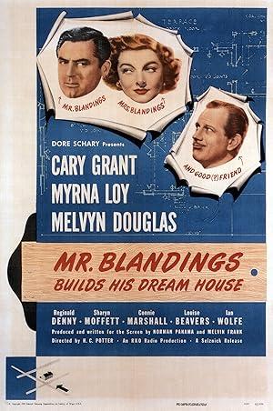 movie poster for MR BLANDINGS BUILDS HIS DREAM HOUSE