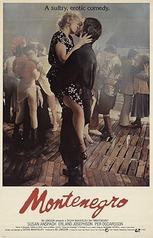 movie poster for MONTENEGRO