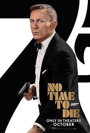 movie poster for NO TIME TO DIE